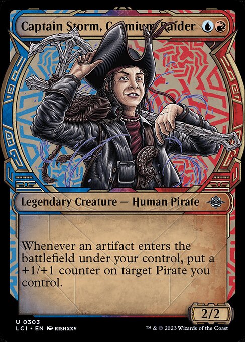 Captain Storm, Cosmium Raider – The Lost Caverns of Ixalan (LCI-303) Magic: The Gathering card | LC-REM-20260804-15393072742732-f5e13dad-e326-4b8e-91c7-dc0d6c3bf51d