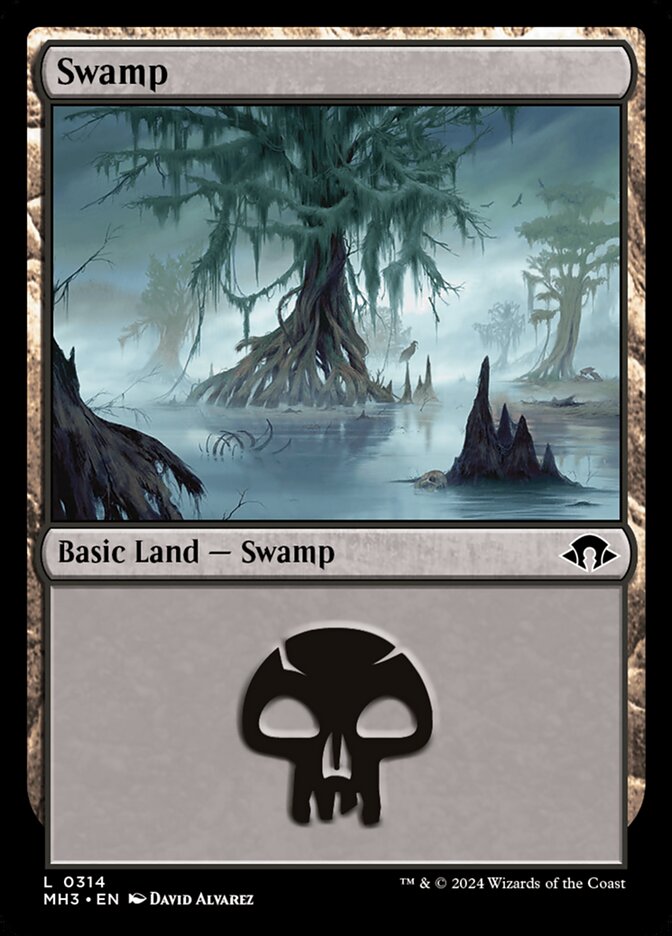 Swamp (V.2) - Modern Horizons 3 (Land) [MH3-314]