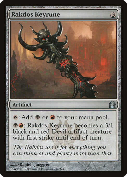 Rakdos Keyrune – Return to Ravnica (RTR-232) Magic: The Gathering card | LC-REM-20260804-15909418238284-f6124b4c-49a1-42e3-a6ff-62de231c7823 Image principale du produit