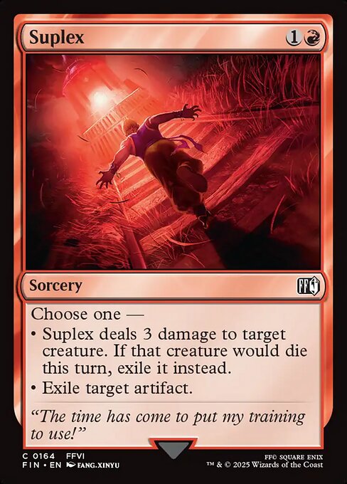 Suplex – FINAL FANTASY (FIN-164) Magic: The Gathering card Immagine principale del prodotto