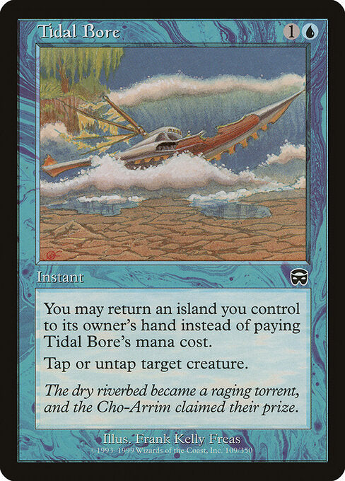 Tidal Bore – Mercadian Masques (MMQ-109) Magic: The Gathering card | LC-REM-20260804-15935505531212-f68fd547-59fb-41e6-be55-1ec17fe2840b