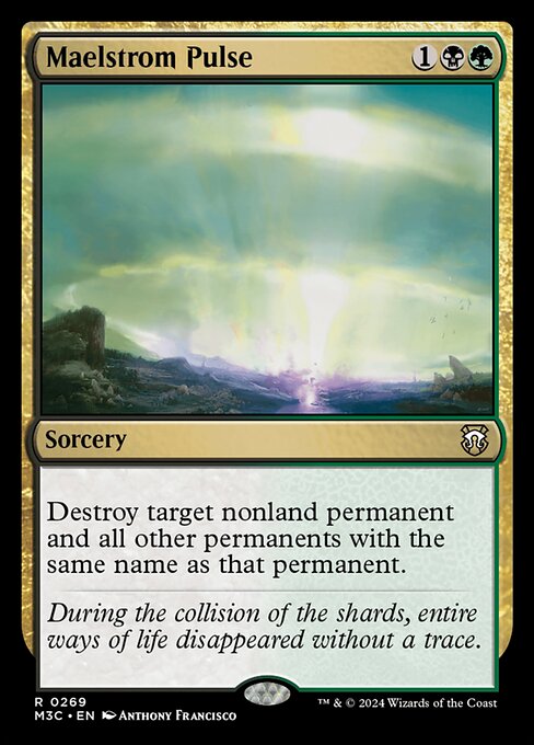 Maelstrom Pulse – Commander: Modern Horizons 3 (M3C-269) Magic: The Gathering card Immagine principale del prodotto