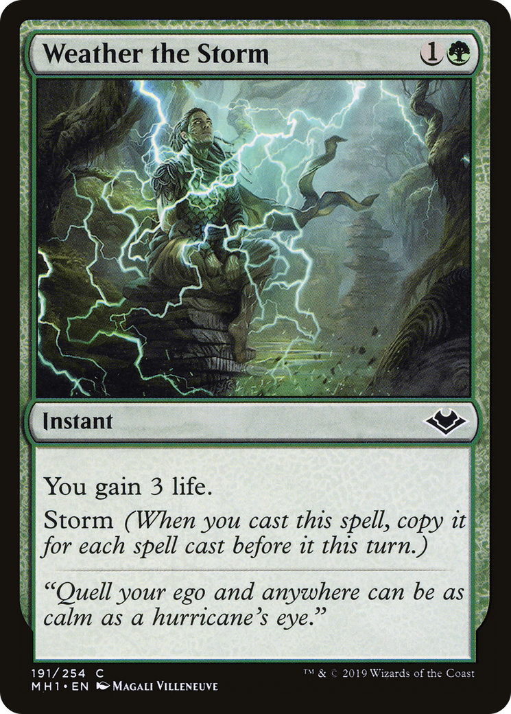 Weather the Storm – Modern Horizons 191 – Magic: The Gathering single card Immagine principale del prodotto