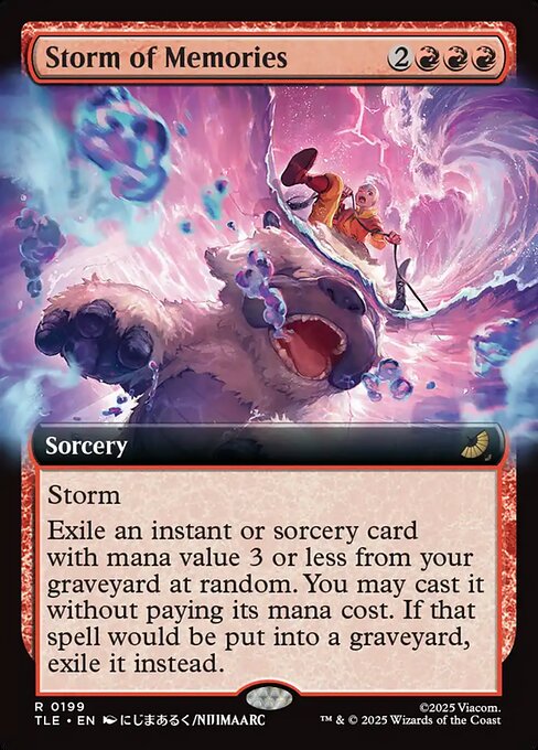 Storm of Memories – Magic: The Gathering | Avatar: The Last Airbender: Eternal (TLE-199) Magic: The Gathering card Hoofdafbeelding