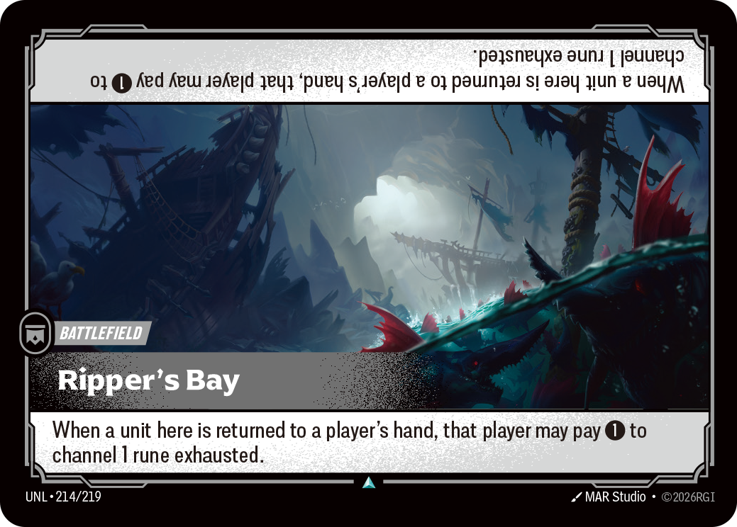 Ripper's Bay - Unleashed (Uncommon) [UNL-214]