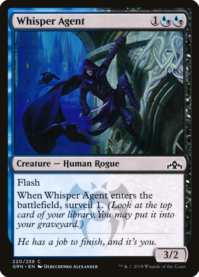 Whisper Agent - Guilds of Ravnica (Common) [GRN-220]