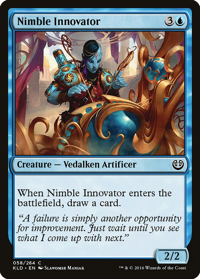 Nimble Innovator - Kaladesh (Common) [KLD-58] Hoofdafbeelding