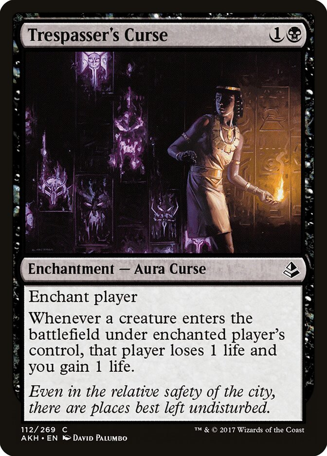 Trespasser's Curse - Amonkhet (Common) [AKH-112] Image principale du produit