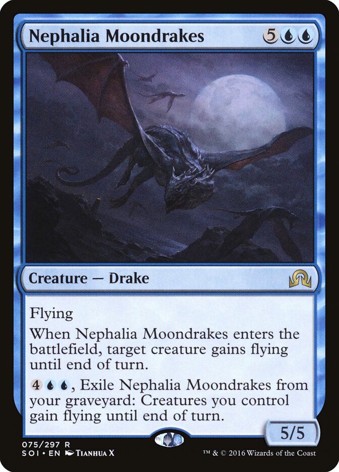 Nephalia Moondrakes - Shadows over Innistrad (Rare) [SOI-75] Hoofdafbeelding