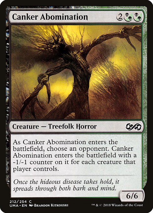 Canker Abomination – Ultimate Masters (UMA-212) Magic: The Gathering card | LC-REM-20260804-15765055865164-f7158f78-daf3-46ff-aa5f-f8cff3a24ed5