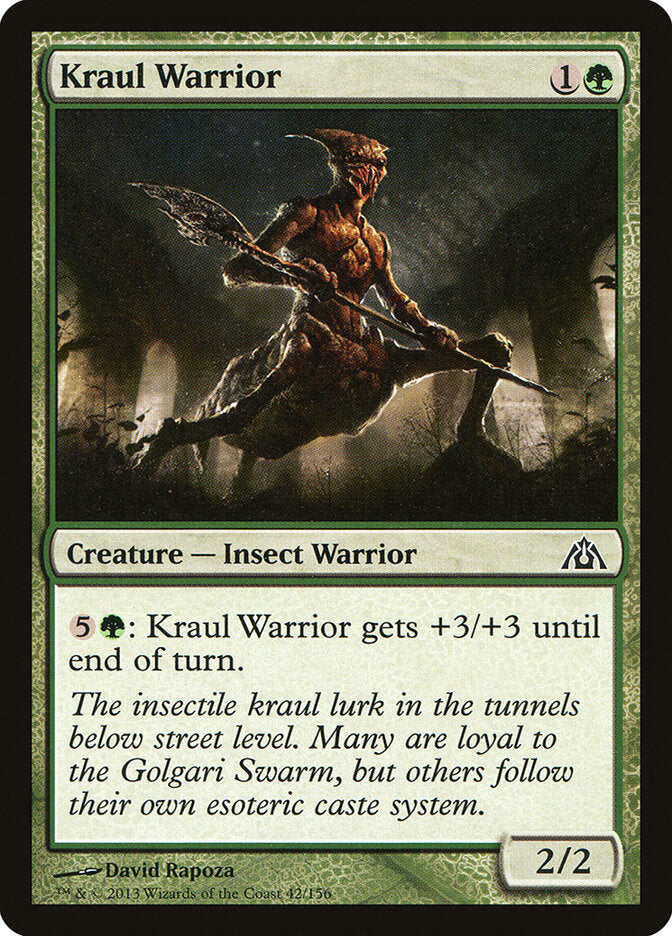 Kraul Warrior - Dragon's Maze (Common) [DGM-42]