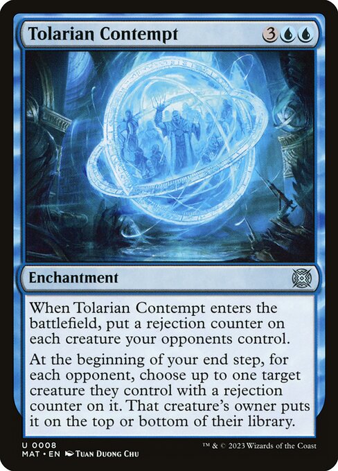 Tolarian Contempt – March of the Machine: The Aftermath (MAT-8) Magic: The Gathering card | LC-REM-20260804-15609160171852-f72a9deb-9329-4930-a906-136c26490d52