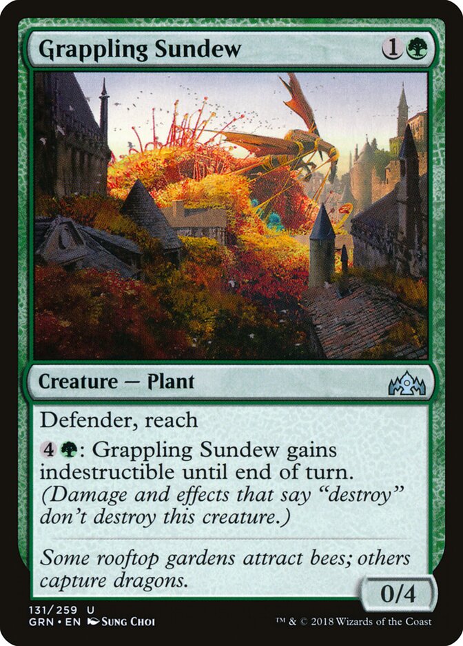 Grappling Sundew - Guilds of Ravnica (Uncommon) [GRN-131]