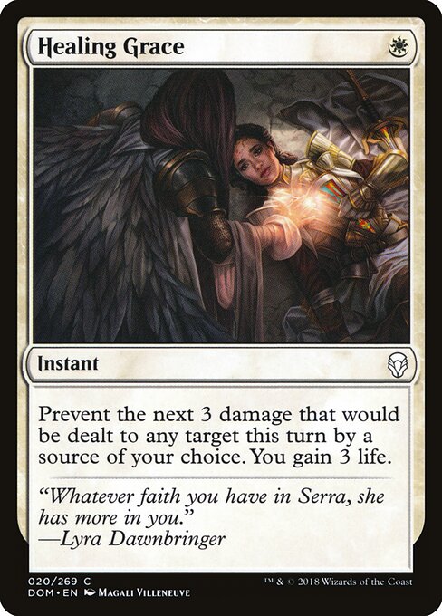Healing Grace – Dominaria (DOM-20) Magic: The Gathering card | LC-REM-20260804-15151522218316-f7512d31-dc35-4046-a1ba-49b74239c329