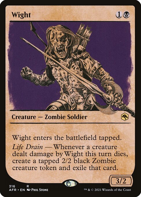 Wight – Adventures in the Forgotten Realms (AFR-316) Magic: The Gathering card | LC-REM-20260804-15517354590540-f75c5b88-4cca-410a-8464-5111b4eaa3b6