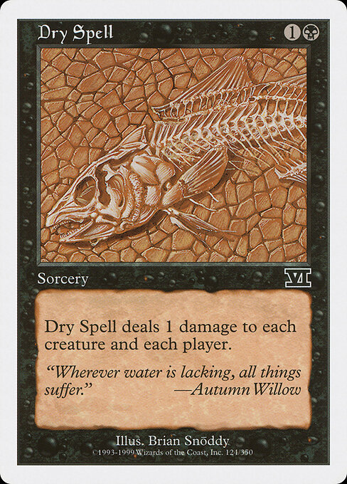 Dry Spell – Sixth Edition (6ED-124) Magic: The Gathering card Hoofdafbeelding