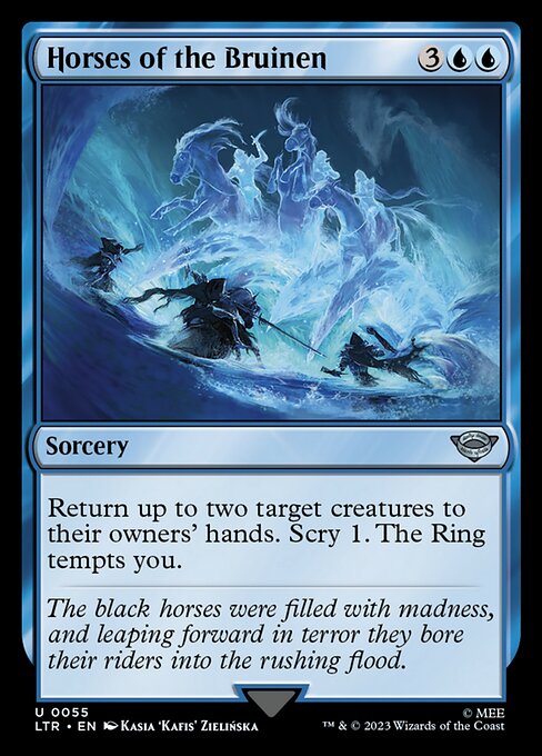 Horses of the Bruinen – The Lord of the Rings: Tales of Middle-earth (LTR-55) Magic: The Gathering card | LC-REM-20260804-15150951137612-f7725dc2-2654-4ffb-b6b3-510ae64ec6af