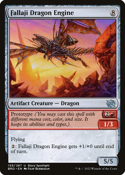 Fallaji Dragon Engine – The Brothers' War (BRO-159) Magic: The Gathering card | LC-REM-20260804-15150726316364-f7761ed0-a784-4dfb-ab6c-0f4b9a411cf3