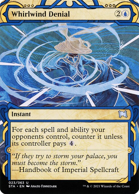 Whirlwind Denial – Strixhaven Mystical Archive (STA-23) Magic: The Gathering card | LC-REM-20260804-15150908178764-f7a0c25a-8760-44ea-a418-fcd4a9761632 Immagine principale del prodotto