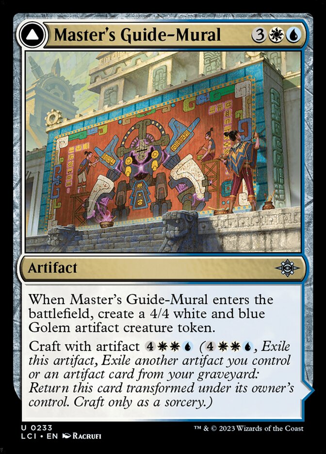 Master's Guide-Mural // Master's Manufactory - The Lost Caverns of Ixalan (Uncommon) [LCI-233] Hauptbild