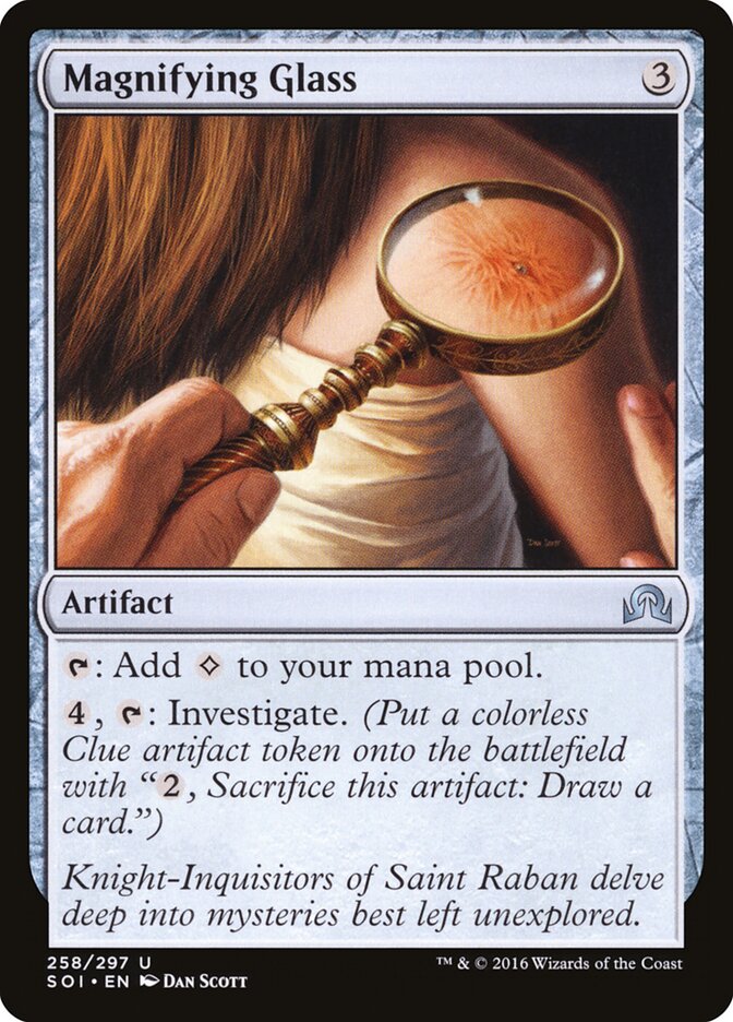Magnifying Glass - Shadows over Innistrad (Uncommon) [SOI-258] Imagen principal del producto
