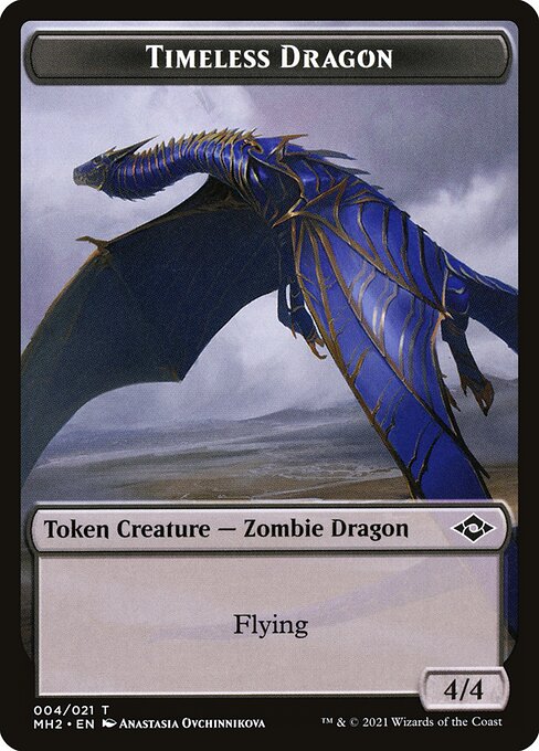 Timeless Dragon – Modern Horizons 2 Tokens (TMH2-4) Magic: The Gathering card | LC-REM-20260804-15151854846284-f7ab74f3-897a-4dd9-b460-f31a0f496bb4