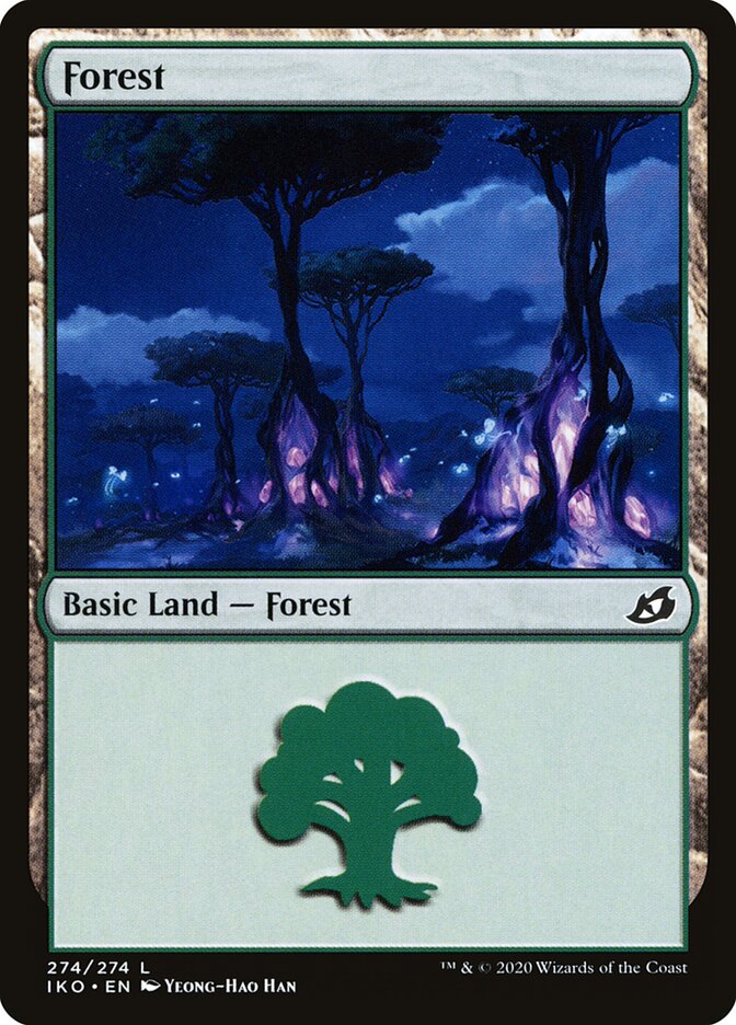 Forest (V.3) - Ikoria: Lair of Behemoths (Land) [IKO-274]