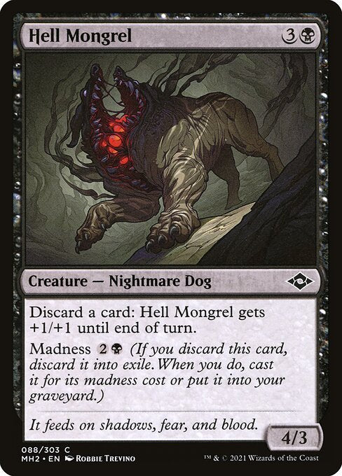 Hell Mongrel – Modern Horizons 2 (MH2-88) Magic: The Gathering card