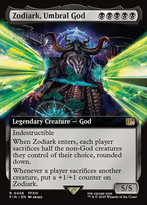 Zodiark, Umbral God – Final Fantasy (FIN-456) Magic: The Gathering card | LC-REM-20260804-15339712119116-f7f9977f-b2dc-46bb-b961-097675cdcb45