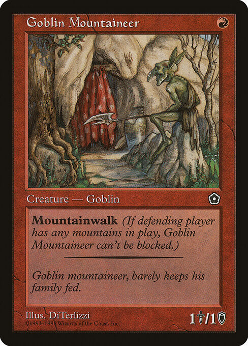 Goblin Mountaineer – Portal Second Age (P02-101) Magic: The Gathering card | LC-REM-20260804-15151680749900-f841fe25-237f-4303-b75e-392b82767eea