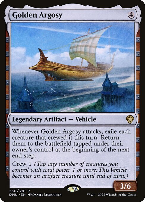 Golden Argosy – Dominaria United (DMU-230) Magic: The Gathering card