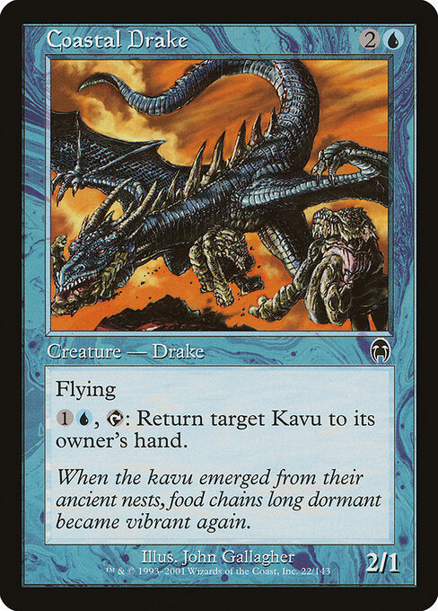 Coastal Drake – Apocalypse (APC-22) Magic: The Gathering card Imagen principal del producto