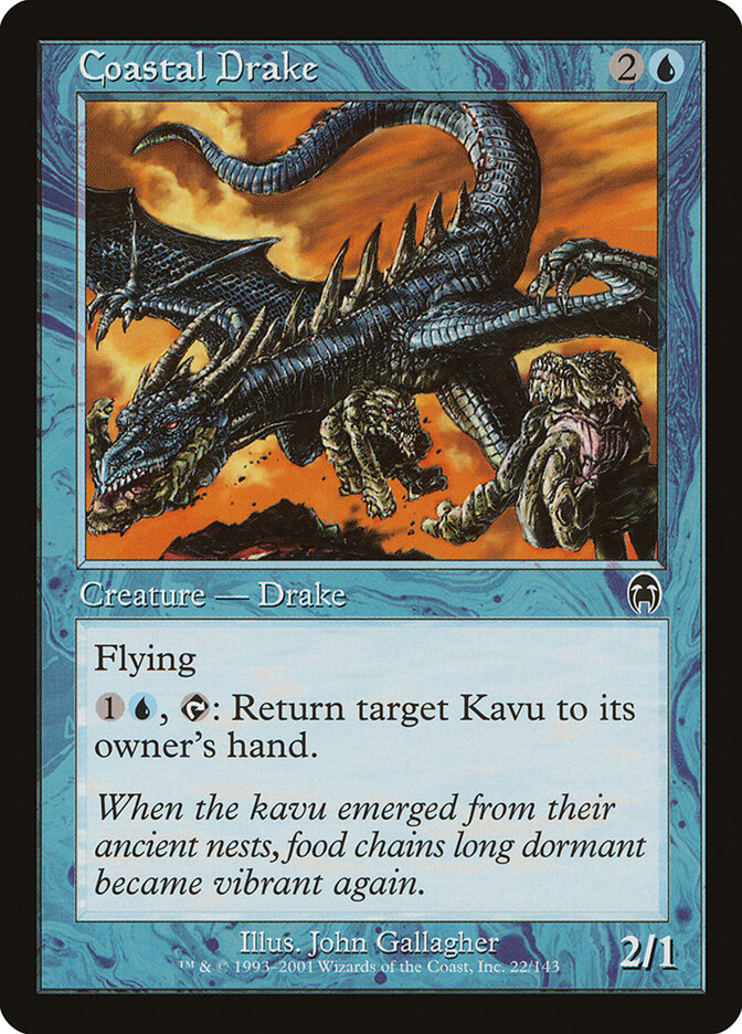 Magic-kaart Coastal Drake APC-22 uit Apocalypse (Common) Immagine principale del prodotto