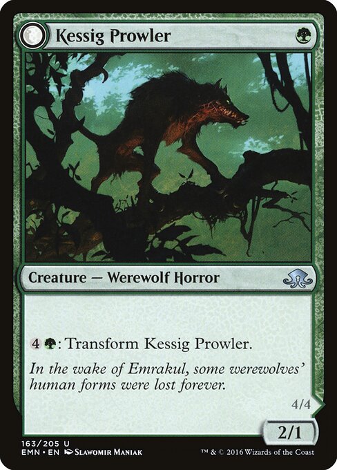 Kessig Prowler // Sinuous Predator – Eldritch Moon (EMN-163) Magic: The Gathering card | LC-REM-20260804-15151277179212-f89f116a-1e8e-4ae7-be39-552e4954f229