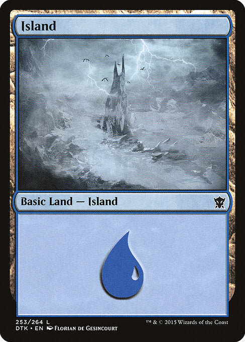 Island – Dragons of Tarkir (DTK-253) Magic: The Gathering card | LC-REM-20260804-15610376257868-f8c2f901-7d7b-47ec-a3d4-96ddcbd9218c