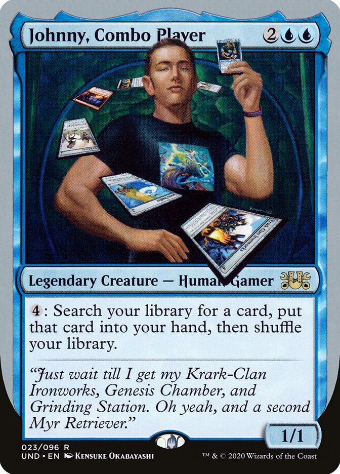 Magic-kaart Johnny, Combo Player UND-23 uit Unsanctioned (Rare)