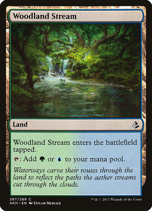 Woodland Stream – Amonkhet (AKH-287) Magic: The Gathering card | LC-REM-20260804-15151796977996-f8ff0f82-1326-479c-ba88-8cc85c56d883