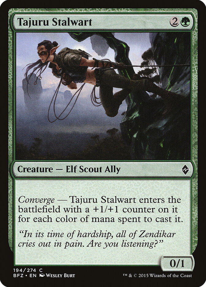 Tajuru Stalwart - Battle for Zendikar (Common) [BFZ-194] Imagen principal del producto