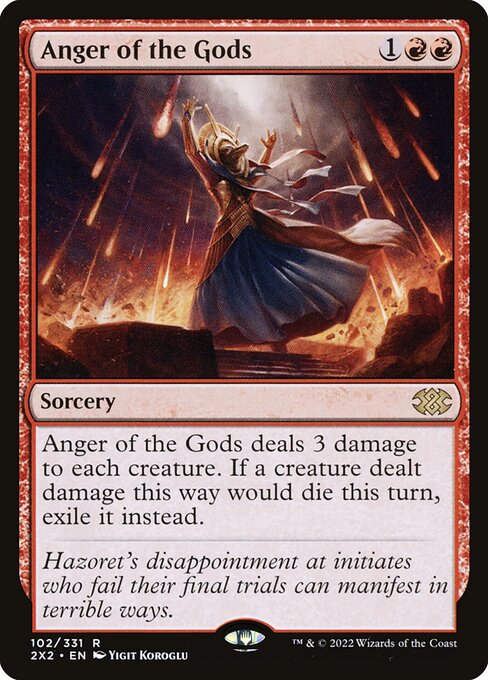 Anger of the Gods – Double Masters 2022 (2X2-102) Magic: The Gathering card | LC-REM-20260804-15150855061836-f92088c2-74c2-4e63-8a54-83d39f9d6ad6 Image principale du produit