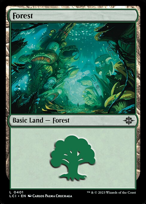 Forest – The Lost Caverns of Ixalan (LCI-401) Magic: The Gathering card | LC-REM-20260804-15151574450508-f954219a-fd4b-4fb1-945f-7950efc1d975