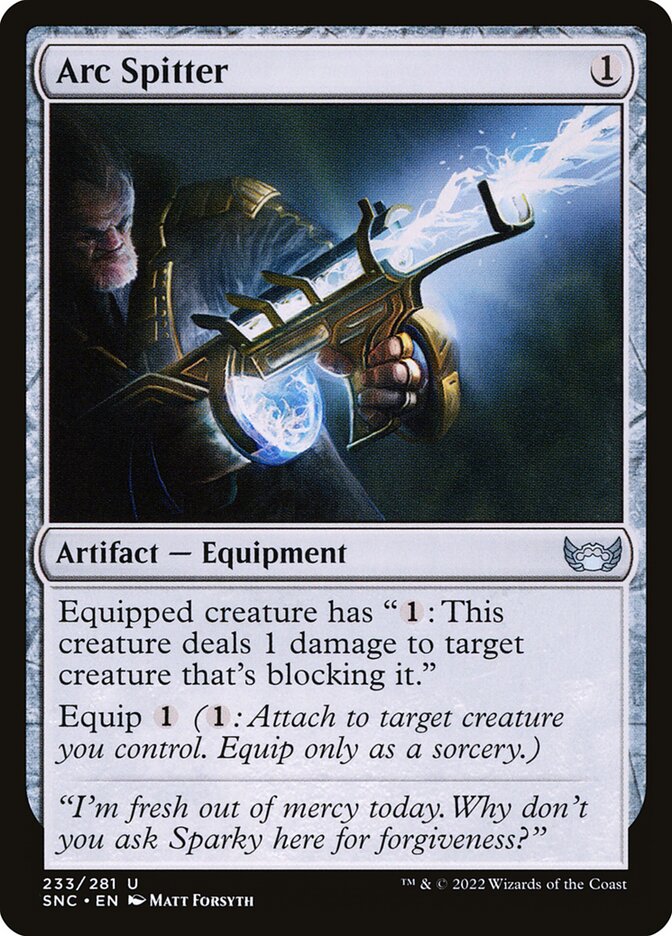 Magic-kaart Arc Spitter SNC-233 uit Streets of New Capenna (Uncommon)