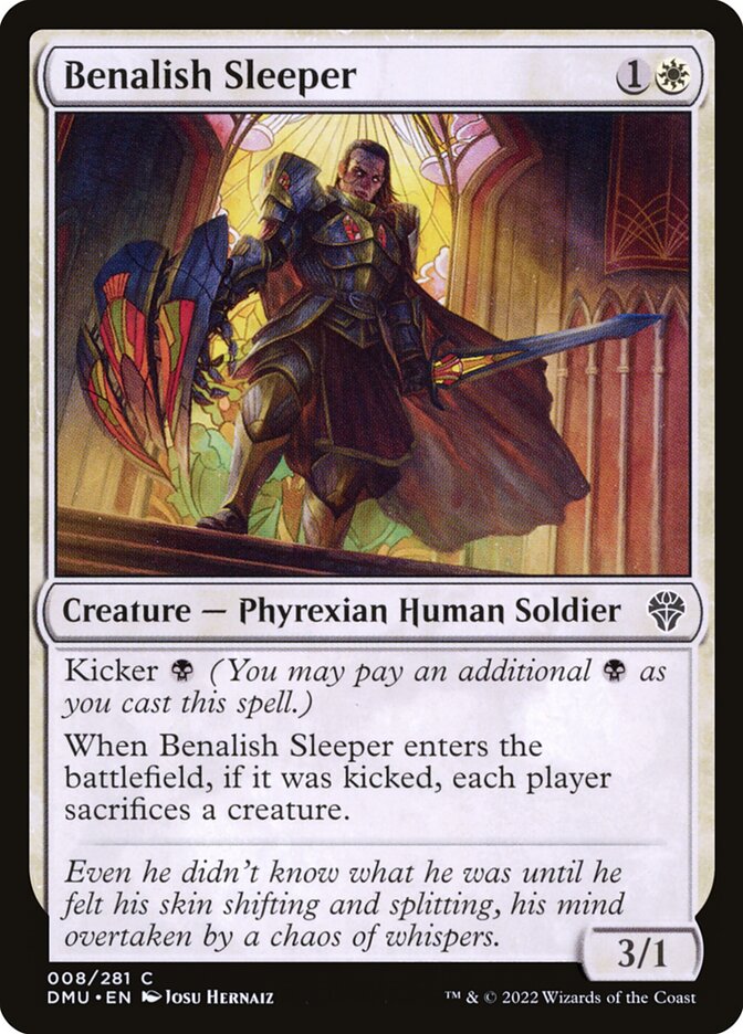 Benalish Sleeper - Dominaria United (Common) [DMU-8]
