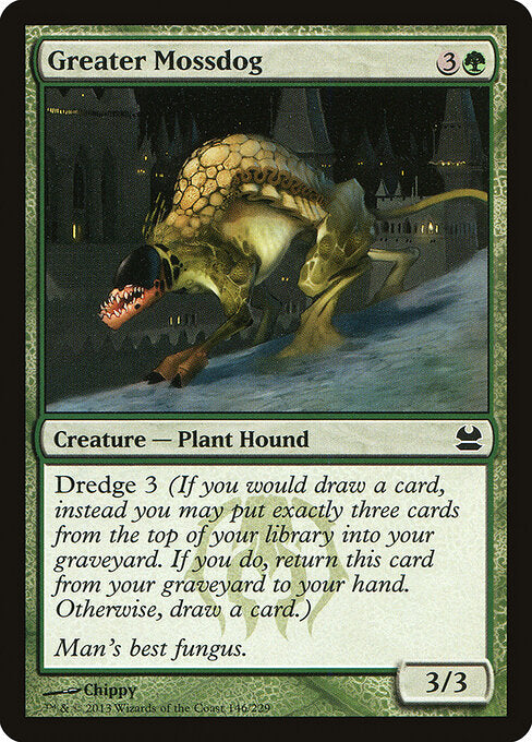 Greater Mossdog – Modern Masters (MMA-146) Magic: The Gathering card Hauptbild
