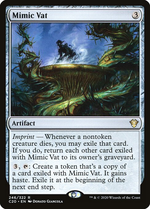 Mimic Vat – Commander 2020 (C20-246) Magic: The Gathering card | LC-REM-20260804-15339620696396-f99c44c1-daff-43a2-9a8e-ec4be217a81a Immagine principale del prodotto