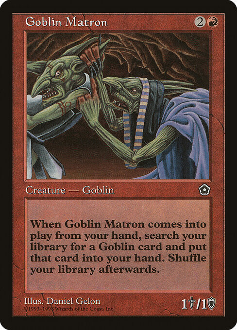 Goblin Matron – Portal Second Age (P02-100) Magic: The Gathering card | LC-REM-20260804-15151680684364-f99dc21c-8600-49bf-b0a3-c981f7ec7ac3