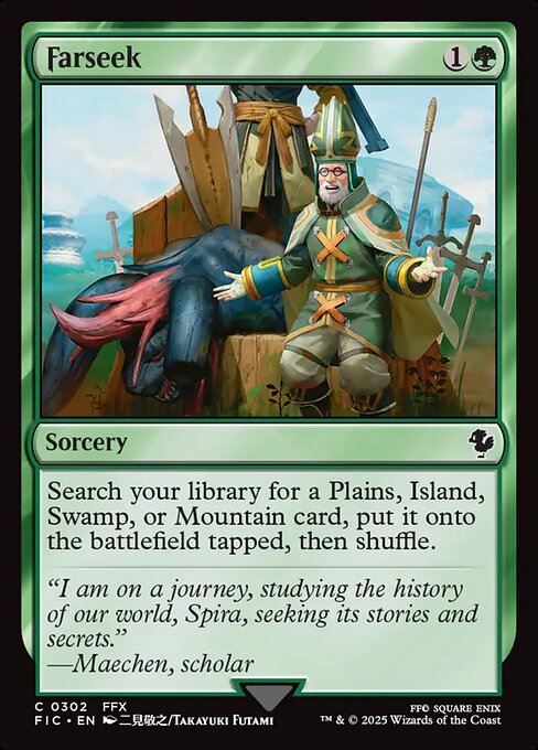 Farseek – Final Fantasy Commander (FIC-302) Magic: The Gathering card | LC-REM-20260804-15340019646796-f9b52ee8-3cde-4082-8a6c-0a82caa3505d