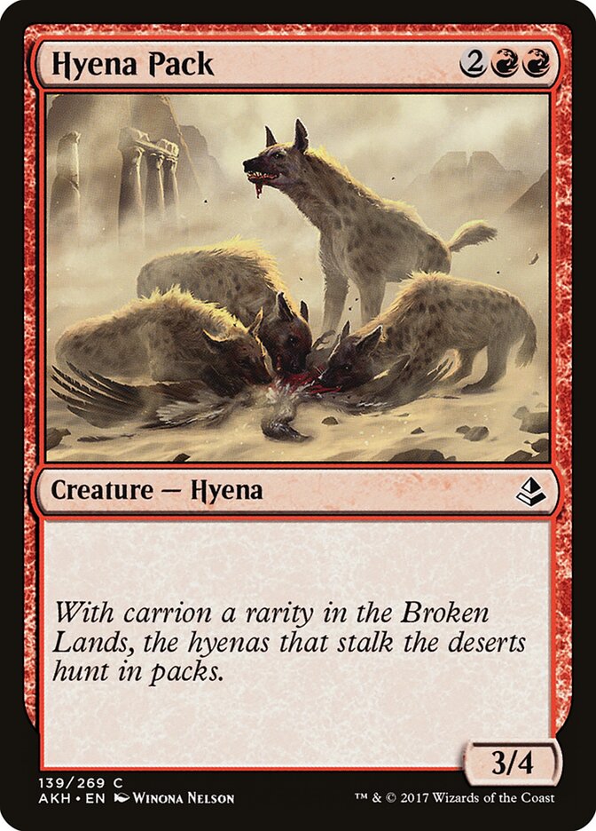 Hyena Pack - Amonkhet (Common) [AKH-139] Hauptbild