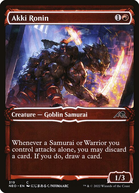Akki Ronin – Kamigawa: Neon Dynasty (NEO-319) Magic: The Gathering card | LC-REM-20260804-15150918369612-fa16ee8e-d33a-40e9-9956-e345f0511819