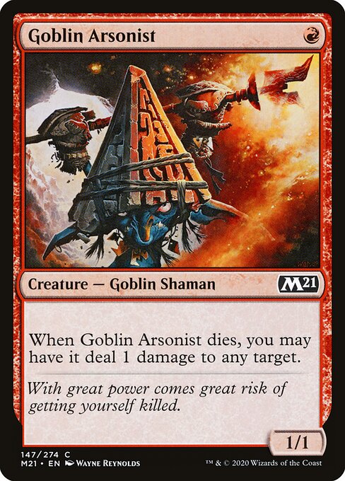 Goblin Arsonist – Core Set 2021 (M21-147) Magic: The Gathering card | LC-REM-20260804-15909430362444-fa4bf664-3b92-4598-b905-2bc090958c8b