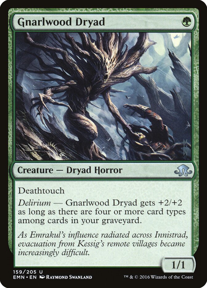 Gnarlwood Dryad - Eldritch Moon (Uncommon) [EMN-159]